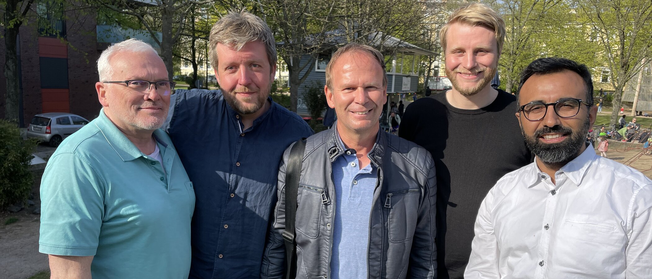 auf dem Foto ist der BdB-Landesgruppenvorstand Hamburg zu sehen