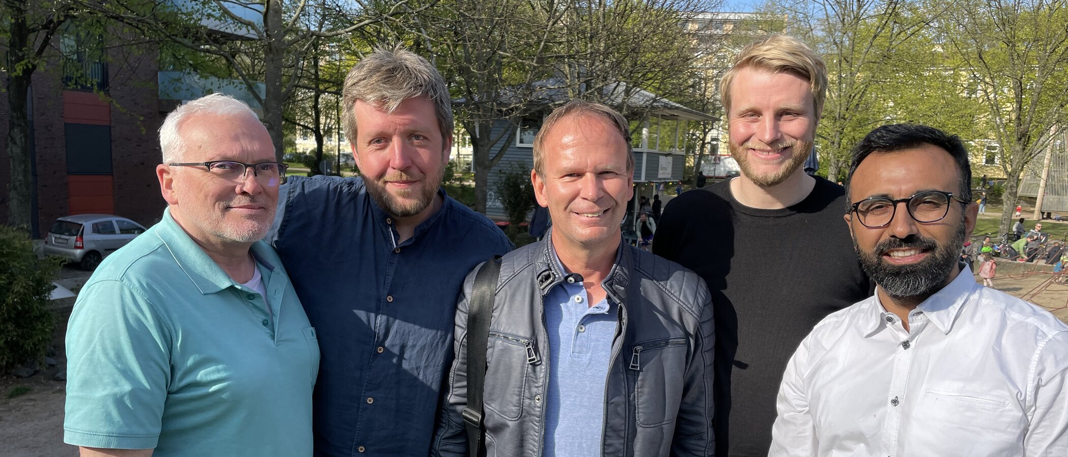 auf dem Foto ist der BdB-Landesgruppenvorstand Hamburg zu sehen