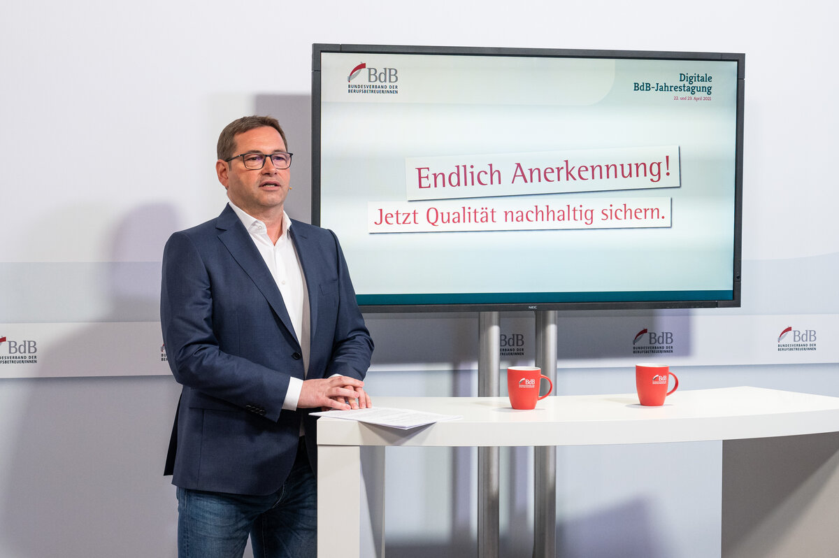 Thorsten Becker auf BdB-Jahrestagung 2021