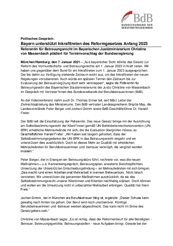 Download Pressemitteilung
