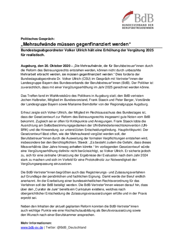 Download Pressemitteilung