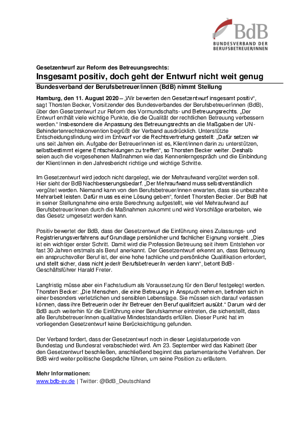 Download Pressemitteilung