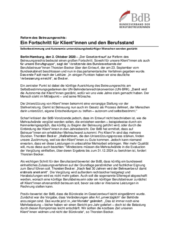Download Pressemitteilung