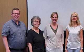 auf dem Foto ist der BdB-Landesgruppenvorstand Saarland zu sehen