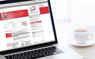 Mockup Qualitätsregister