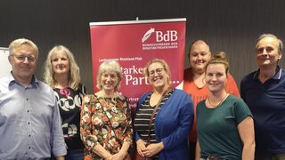 auf dem Foto ist der BdB-Landesgruppenvorstand Rheinland-Pfalz zu sehen
