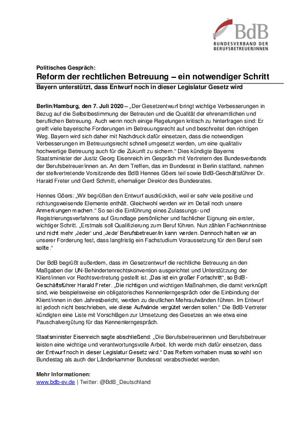 Download Pressemitteilung
