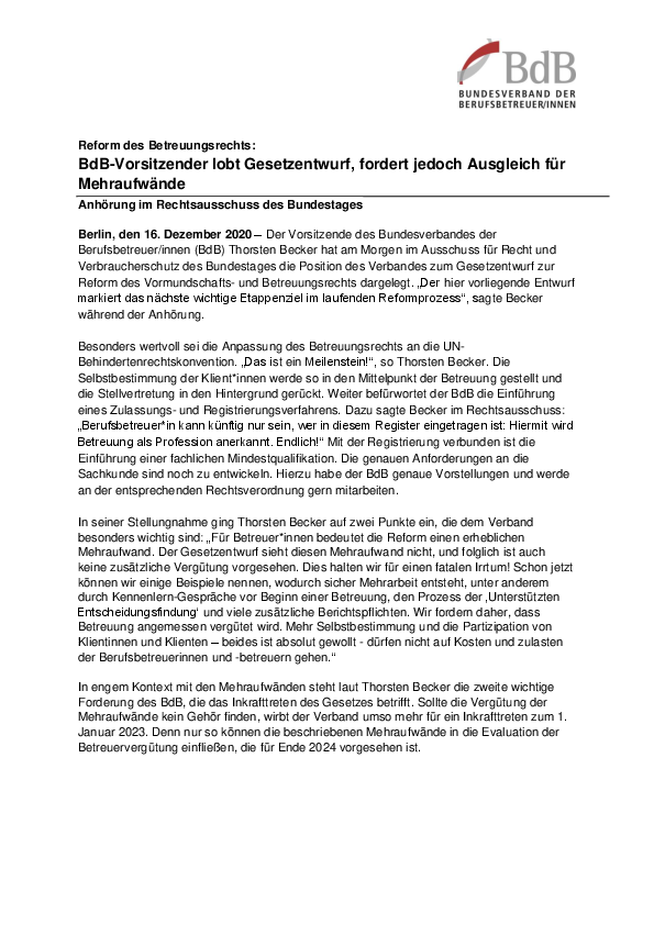 Download Pressemitteilung