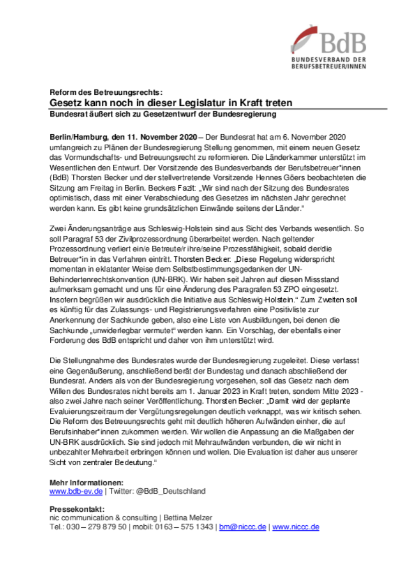 Download Pressemitteilung