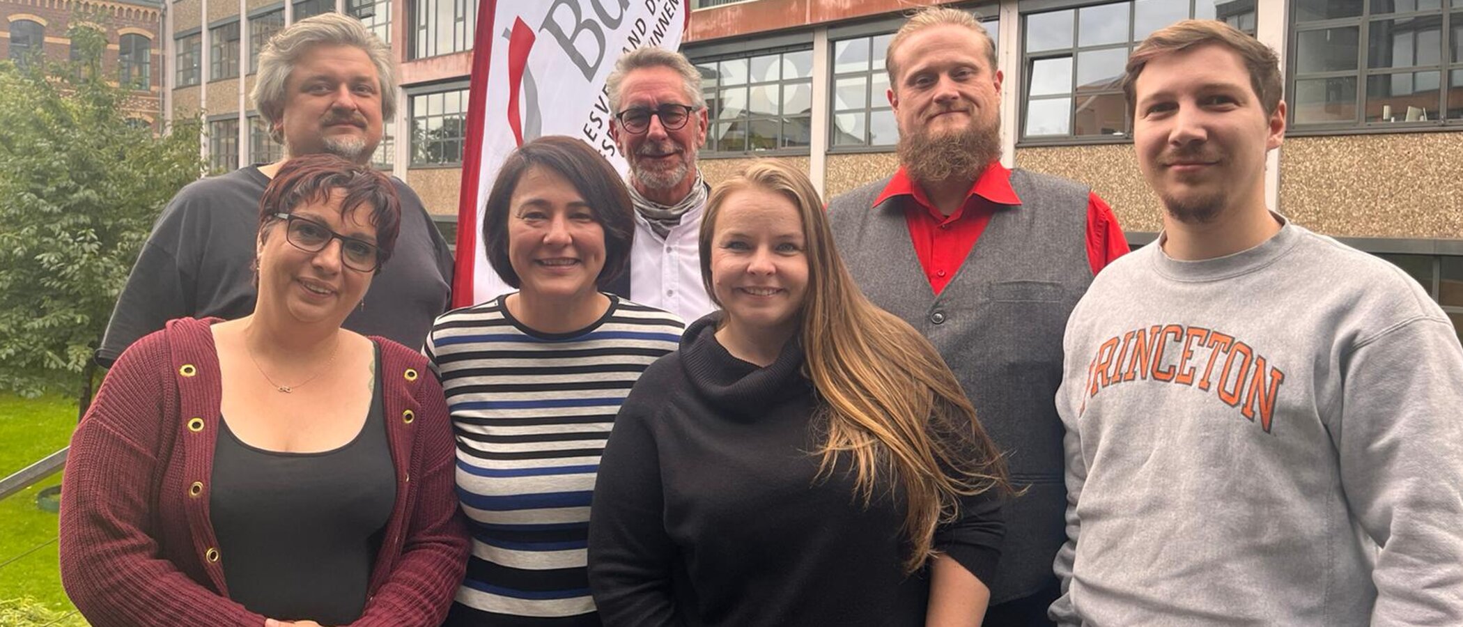 auf dem Foto ist der BdB-Landesgruppenvorstand Nordrhein-Westfalen zu sehen