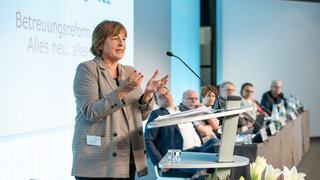Ulla Schmidt, Vorsitzende der Bundesvereinigung Lebenshilfe auf BdB-Jahrestagung 2022