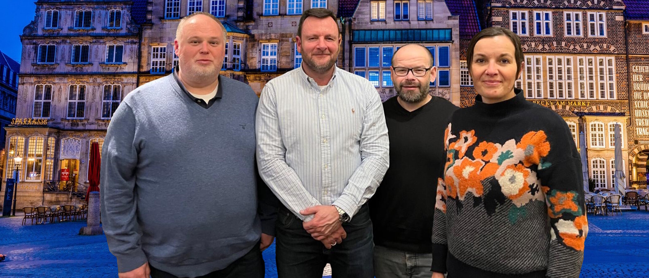 auf dem Foto ist der BdB-Landesgruppenvorstand Bremen zu sehen