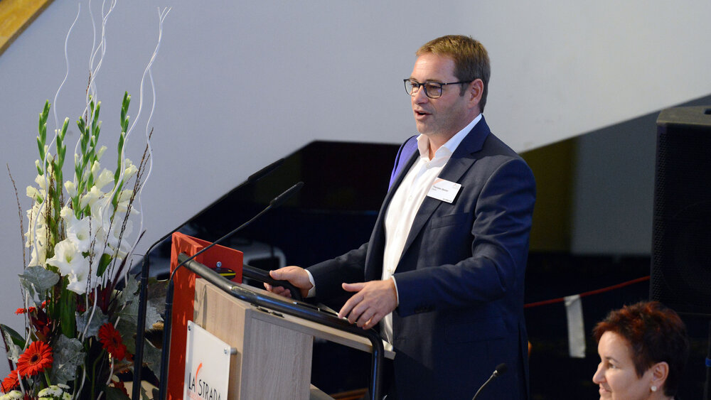 Thorsten Becker auf der BdB-Delegiertenversammlung 2021