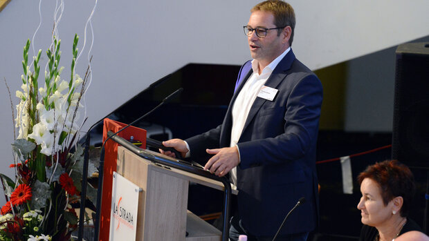Thorsten Becker Thorsten Becker auf der BdB-Delegiertenversammlung 2021