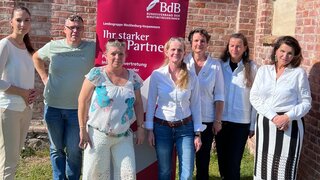 auf dem Foto ist der BdB-Landesgruppenvorstand Mecklenburg-Vorpommern zu sehenauf dem Foto ist der BdB-Landesgruppenvorstand Mecklenburg-Vorpommern zu sehen