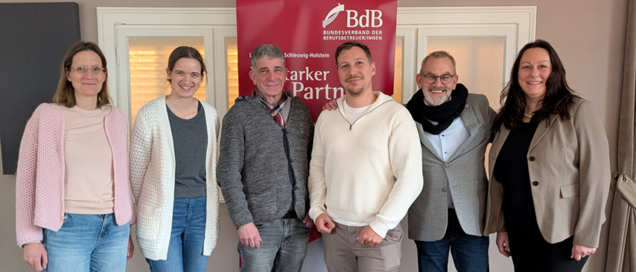 auf dem Foto ist der BdB-Landesgruppenvorstand Schleswig-Holstein zu sehen